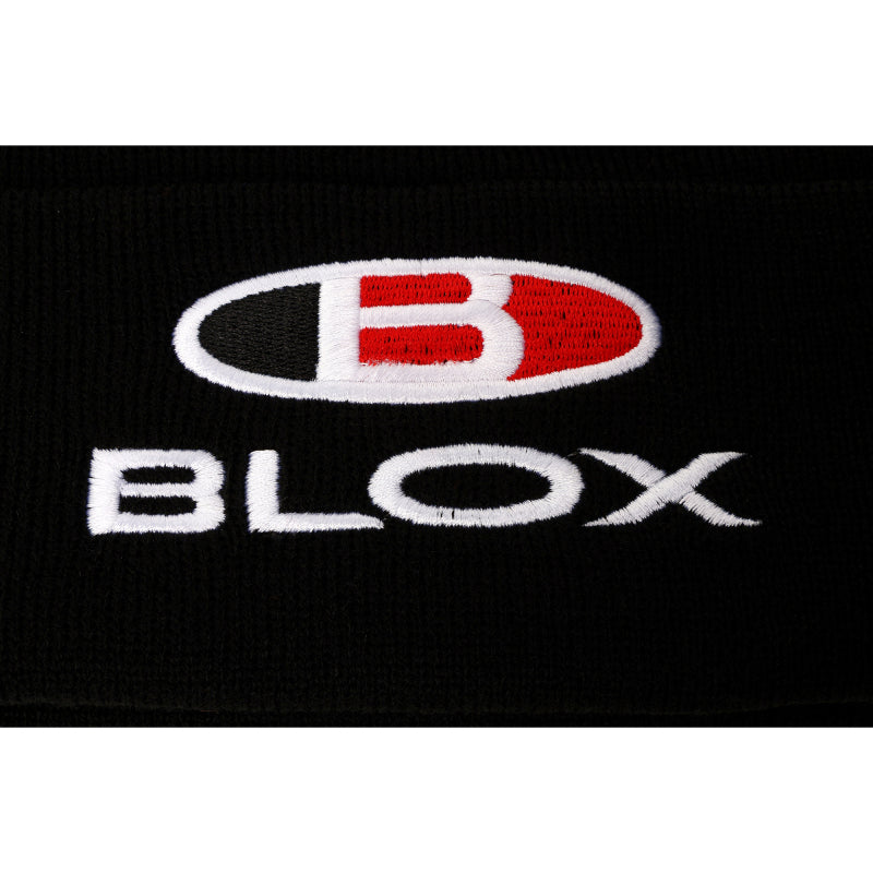 BLOX Racing Classic Beanie - Black w/ Stacked Logo BXAP-00126