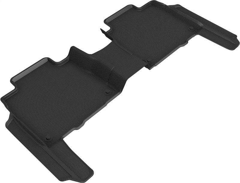 3D MAXpider 20-21 Mercedes GLS-Class (w/ Executive Rear Seat Package) Kagu 2nd Row Floormats - Black L1MB13821509