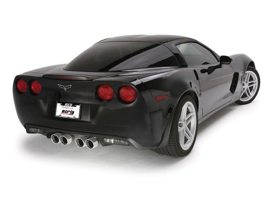 FR SPORT Borla 06-13 Chevy Corvette C6 ZO6/ZR1 Manual Trans S-Type II Rear Section Exht Dual Rd...