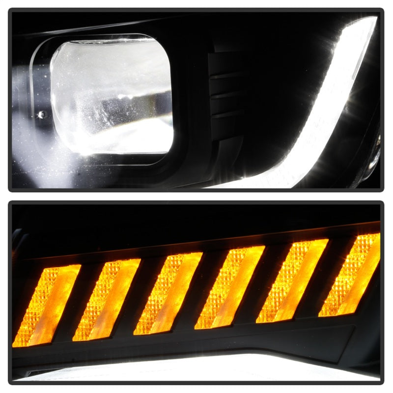 FR SPORT Spyder Chevy Camaro 16-18 Halogen Model Full LED Headlights Black...