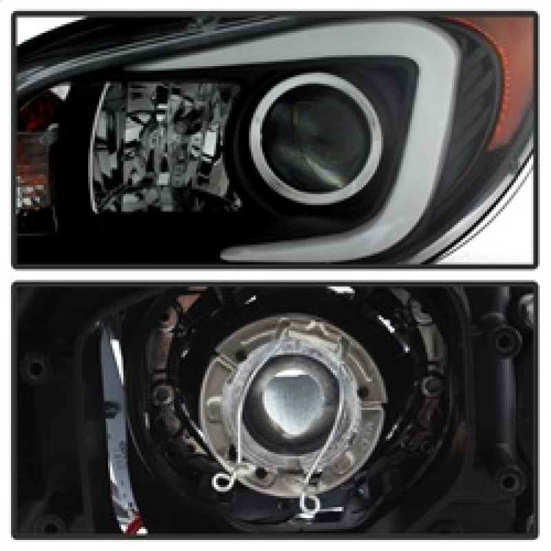 FR SPORT Spyder Subaru WRX 06-07 Projector Headlights - HID Model Only - Black...