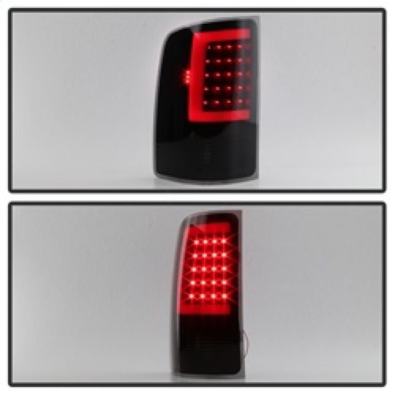 SPYDER xTune 07-13 GMC Sierra 1500 LED Tail Lights - Black Smoke (ALT-ON-GS07-G2-LED-BSM) 9038518