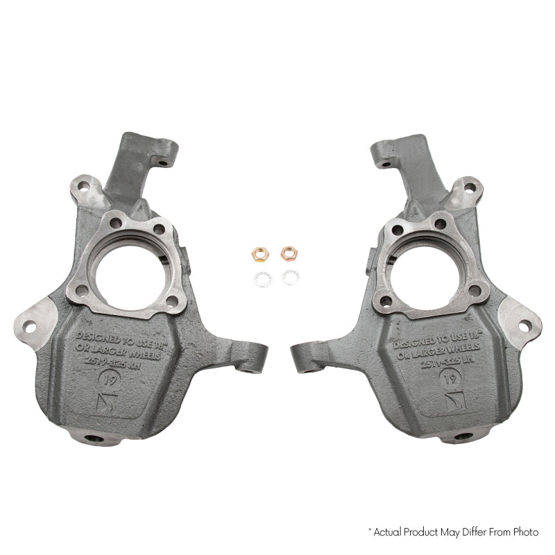 Belltech DROP SPINDLE SET 2019+ Silverado / Sierra 1500 2WD/4WD 2in Drop (Does Not Fit Classic) 2519