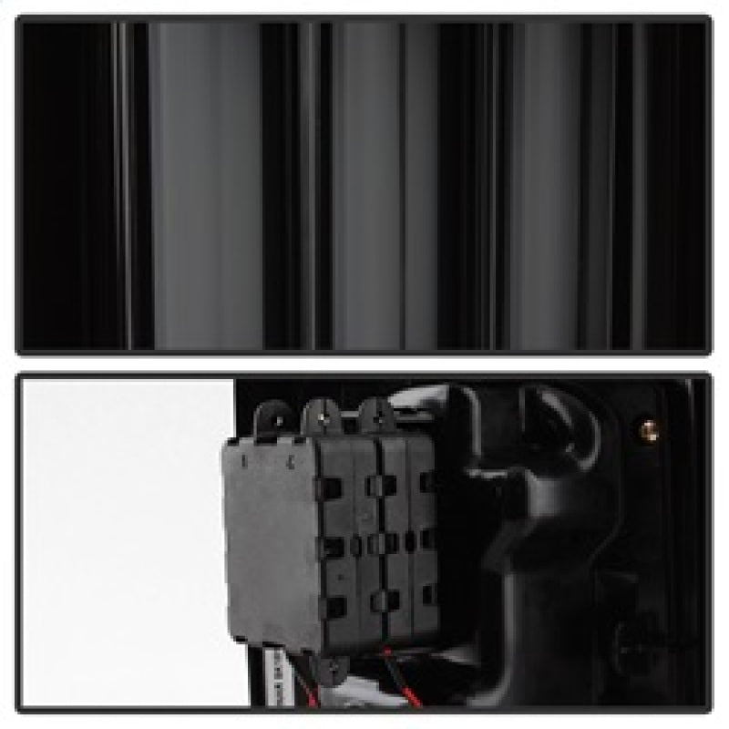 FR SPORT Spyder 07-16 Jeep Wrangler Verison 2 Light Bar LED Tail Lights - Smoke...