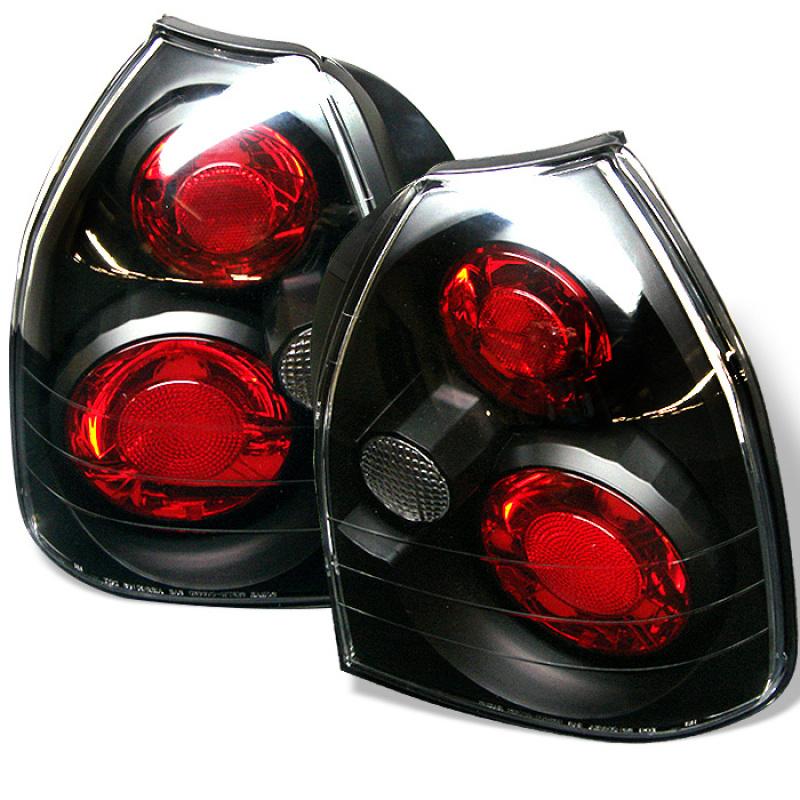 Spyder Honda Civic 96-00 3DR Euro Style Tail Lights Black ALT-YD-HC96-3D-BK 5004895