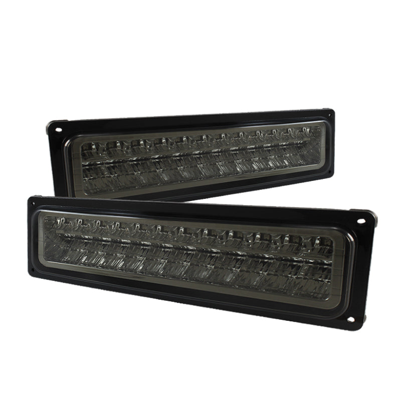 FR SPORT SPYDER Xtune Chevy C10 88-98 LED Bumper Lights Smoke CPL-CCK94-LED-SM 5069528