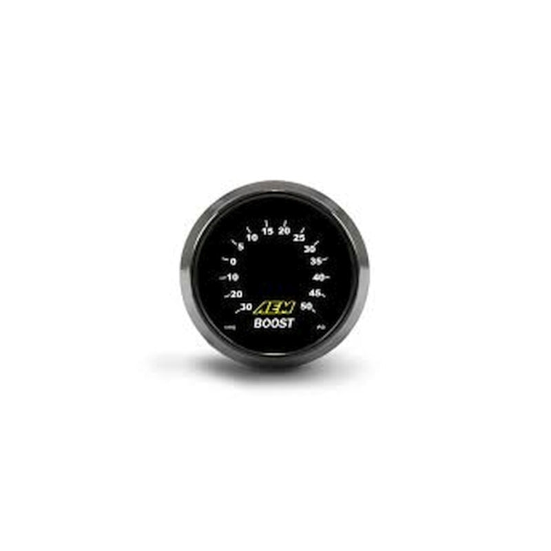 AEM 52mm Boost Digital Gauge -30-50psi