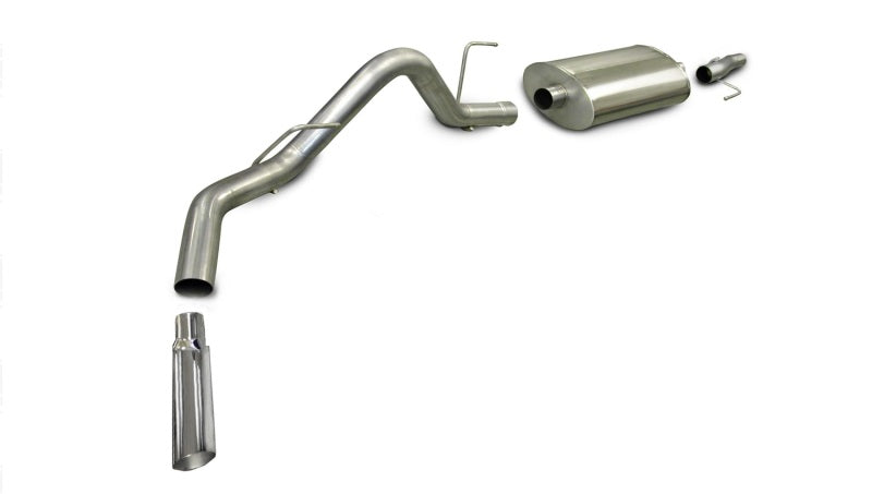 Corsa Performance 09-10 Ford F-150 4.6L V8 Polished Sport Cat-Back Exhaust