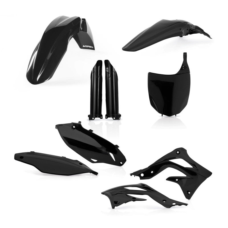 Acerbis 2012 Kawasaki KX450F Full Plastic Kit - Black 2250450001