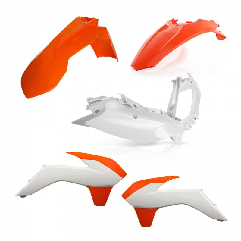 Acerbis 14-16 KTM EXC/EXC-F/XCF-W/XC-W Plastic Kit - 16 Orange 2374135226