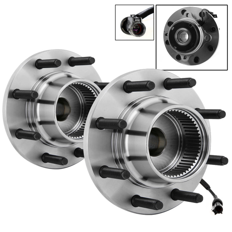 FR SPORT SPYDER xTune Wheel Bearing and Hub 4WD ABS Ford F250 Superduty 99-04 - Front Left and...