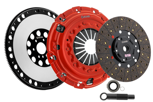 Action Clutch 01-03 BMW 325i/325xi 2.5L (4-Door) RWD Stage 1 Clutch Kit (1OS) w/Lightened Flywheel ACR-3482 *Discontinued