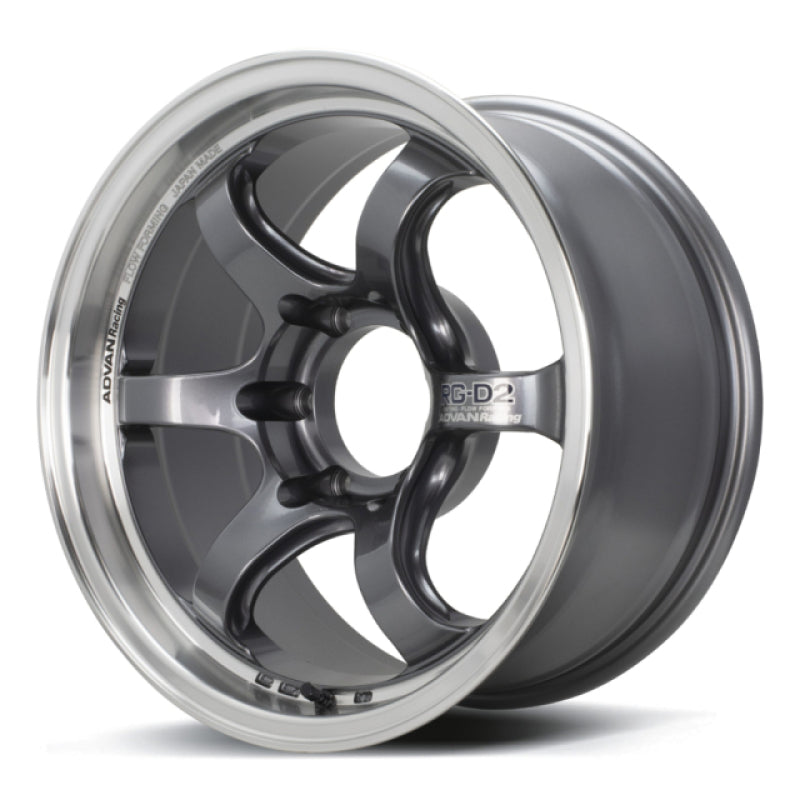 Advan RG-D2 17x8.0 +20 6-139.7 Machining & Racing Gunmetallic Wheel YAT7G20KMGM