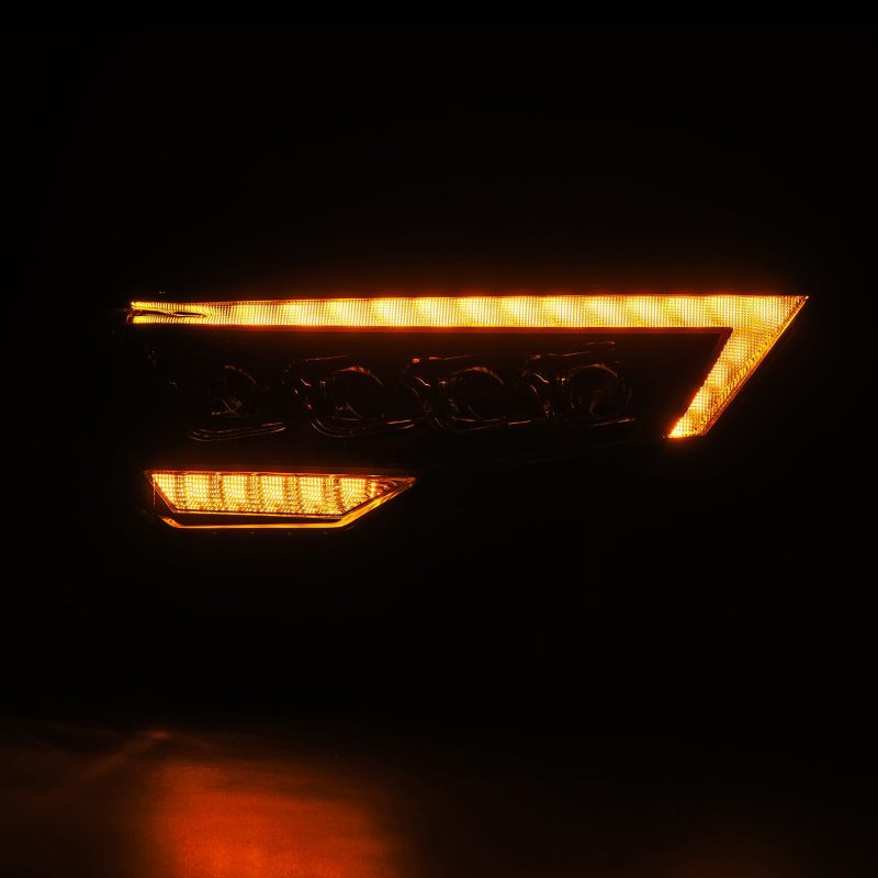 FR SPORT AlphaRex 14-22 Toyota 4Runner (2021 Req. Conv) NOVA LED Proj HL Blk w/Actv Light & Seq....