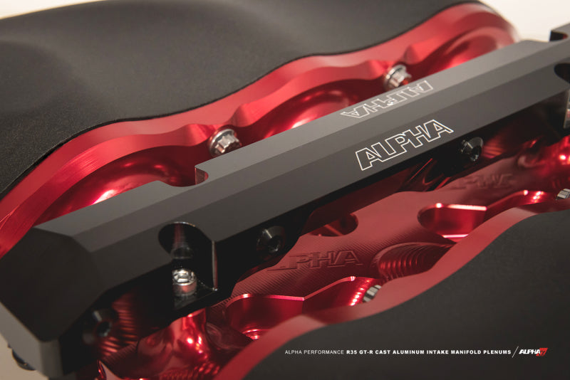 FR SPORT AMS Performance 2009+ Nissan GT-R R35 Alpha Carbon Intake Manifold Secondary Fuel Rail...