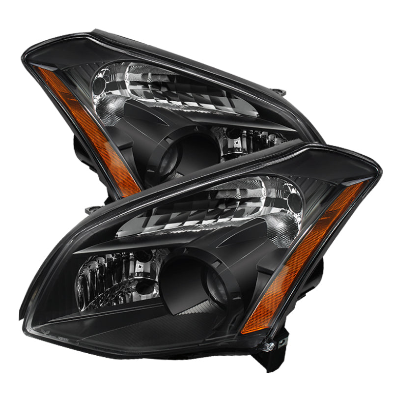 FR SPORT SPYDER Xtune Nissan Maxima (Halogen Only) 07-08 Crystal Headlights Black...