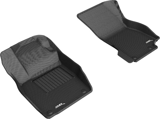 FR SPORT 3D MAXpider 2019-2020 Audi A8L Kagu 1st Row Floormat - Black L1AD05011509