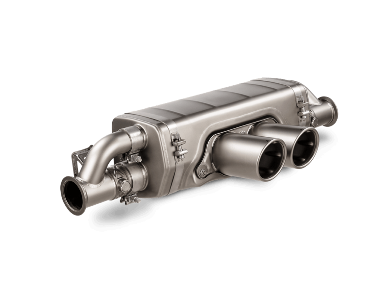 Akrapovic 21-22 Porsche 911 GT3 (992) Slip-On Race Line (Titanium) w/Titanium Tips S-PO/TI/23