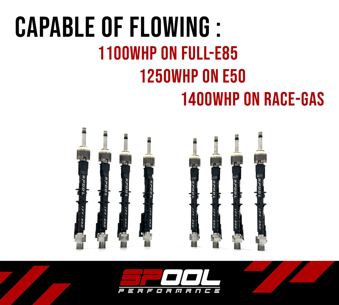 Spool IFX350 Upgraded DI Injectors +40% [S63 Gen 2]