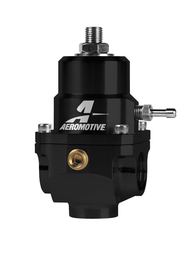 Aeromotive X1 Adjustable Regulator, 3-15psi, .313 Valve, 2-08 Inlets, -08 Return