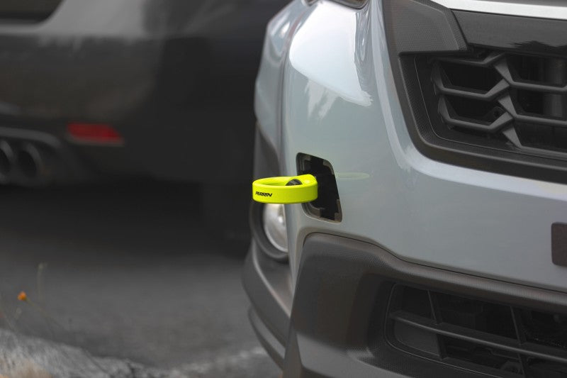 Perrin [22-26 WRX, 18-23 Crosstrek, 20-25 OBXT] Front Tow Hook Neon Yellow