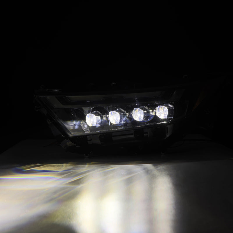 AlphaRex 19-23 Toyota RAV4 (High Trim) NOVA LED Projector Headlights Alpha-Black 880869 *Discontinued