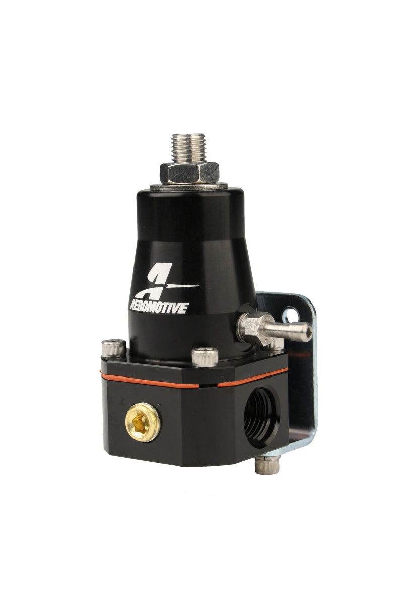 Aeromotive EFI Regulator, Billet, 2x -6 Inlet & -6 Return, (Black Anodized)