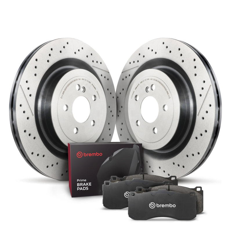 Brembo OE Rear Disc Brake Kit KT04202
