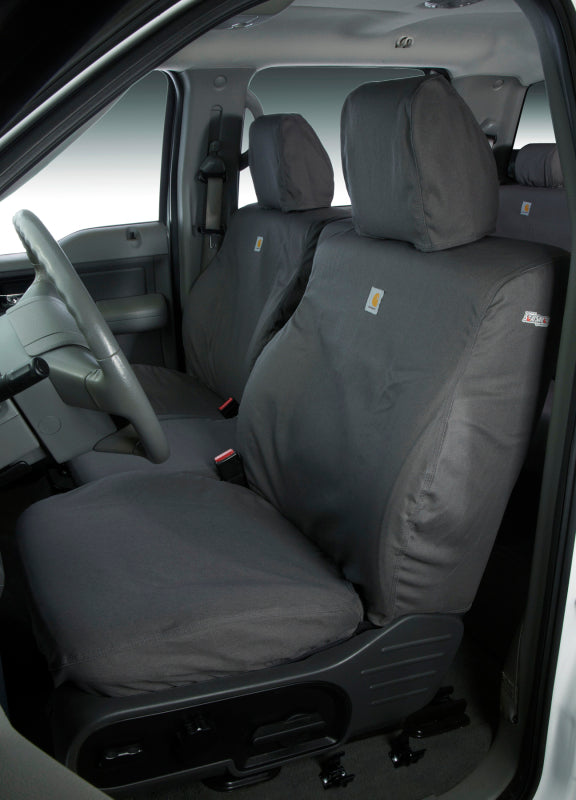 Covercraft 22-23 Ford Bronco Carhartt SeatSaver Custom Second Row Seat Covers - Gravel SSC8517CAGY