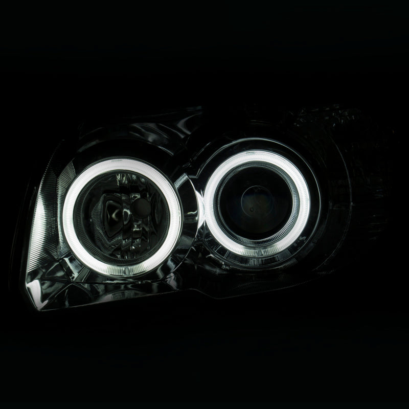 FR SPORT Anzo 2006-2009 Toyota 4Runner Projector Headlights w/ Halo Chrome - View 4