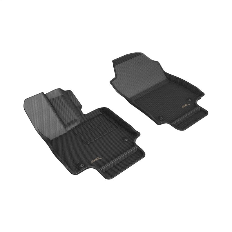 3D MAXpider 22-24 Lexus NX Kagu 1st Row Floormat - Black L1LX07611509