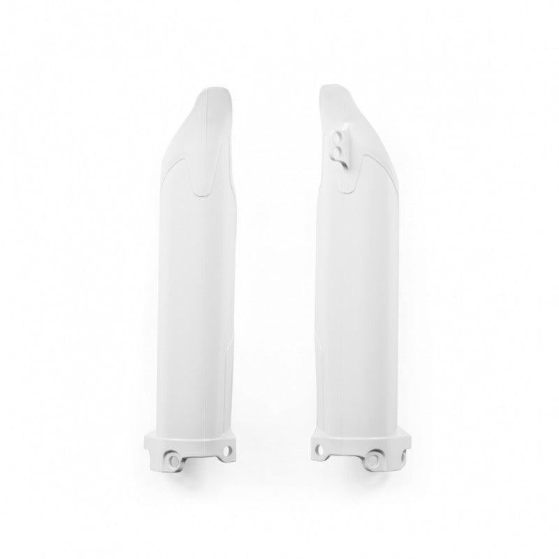Acerbis 09-16 Kawasaki KX250F/ KX450F Lower Fork Cover Set - White 2141760002