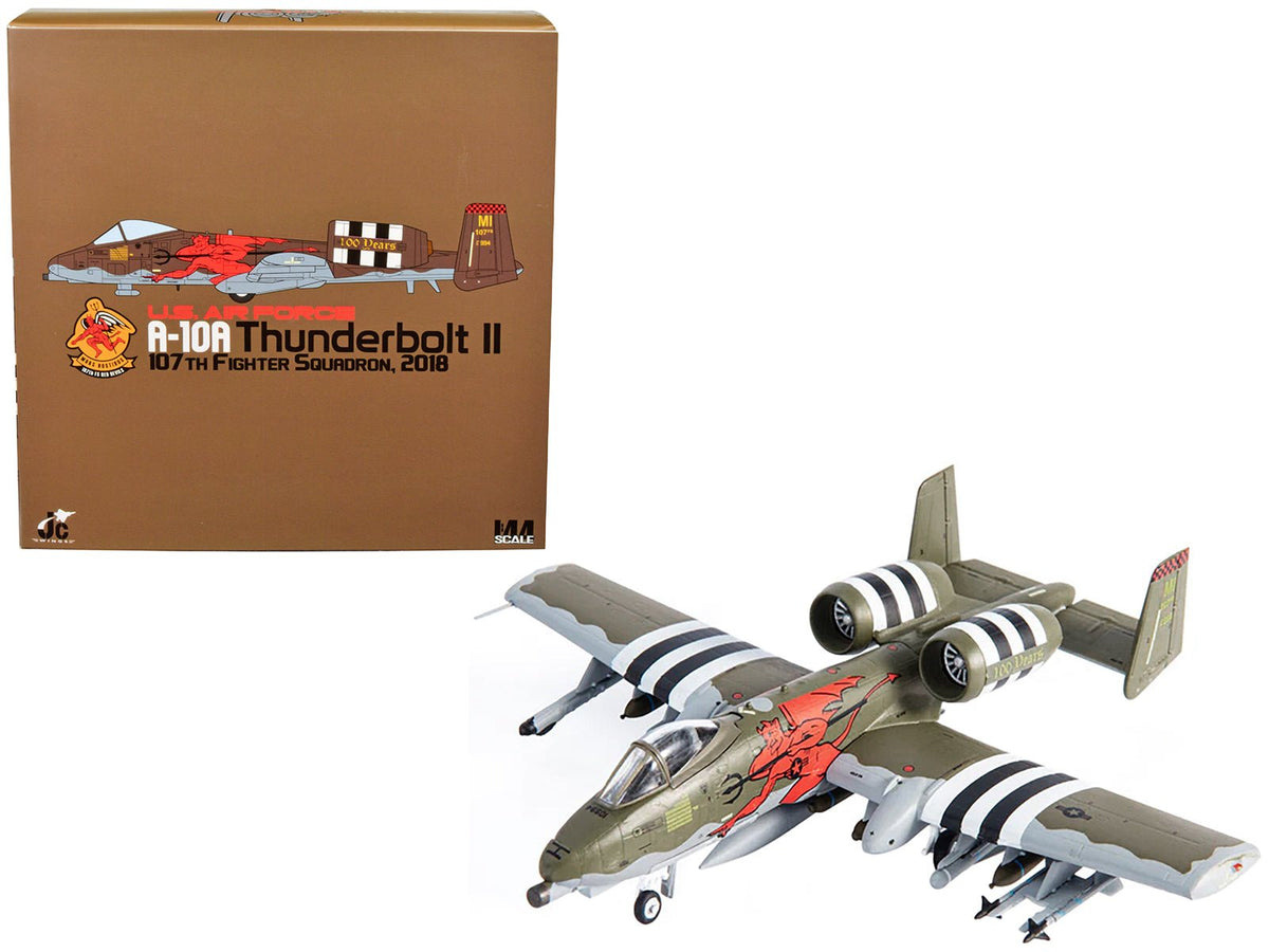 Rapid Vehicles Fairchild Republic A-10A Thunderbolt II Aircraft "US Air Force 107th Fighter...