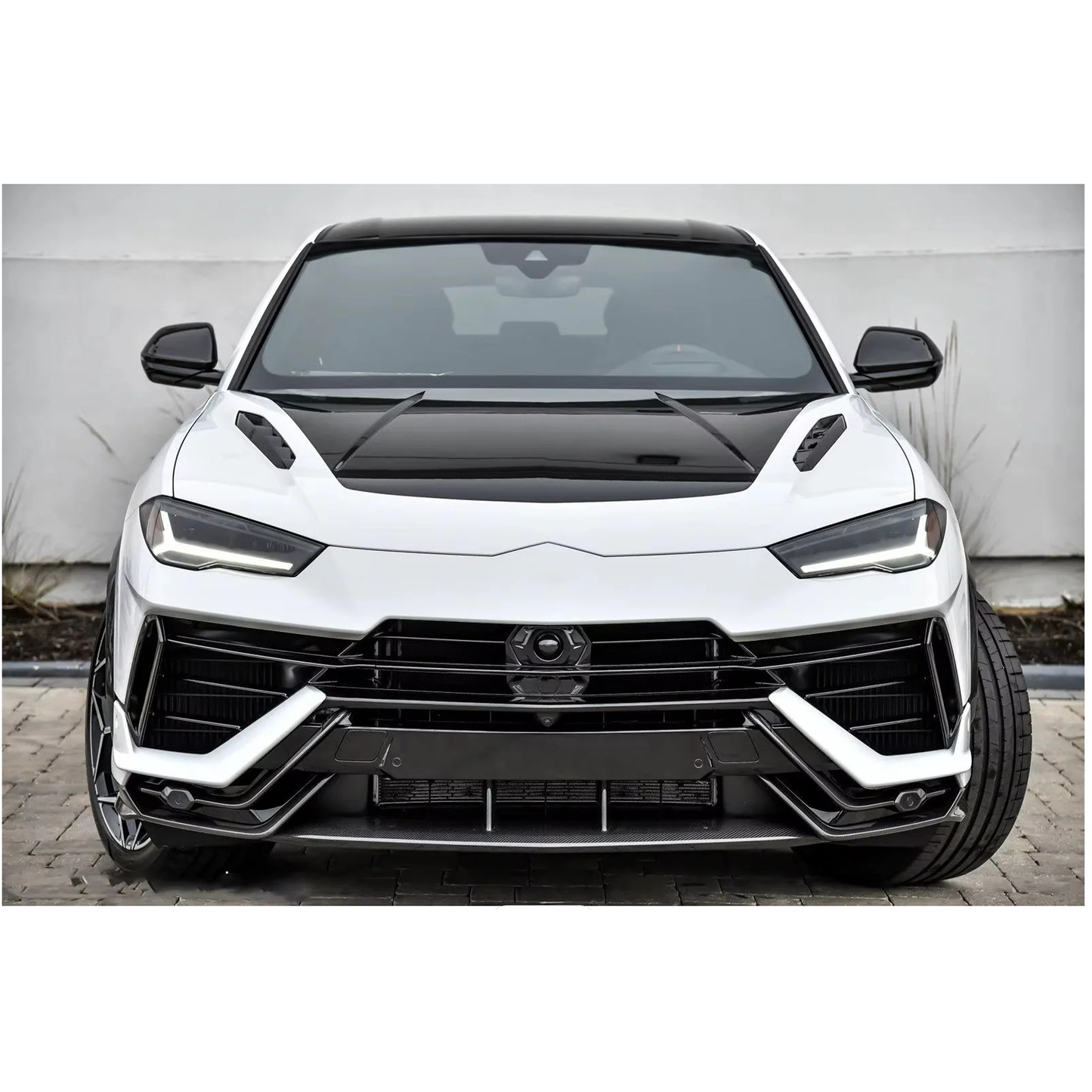 AX Style Dry Carbon Fiber Front Splitter Lip for Lamborghini Urus