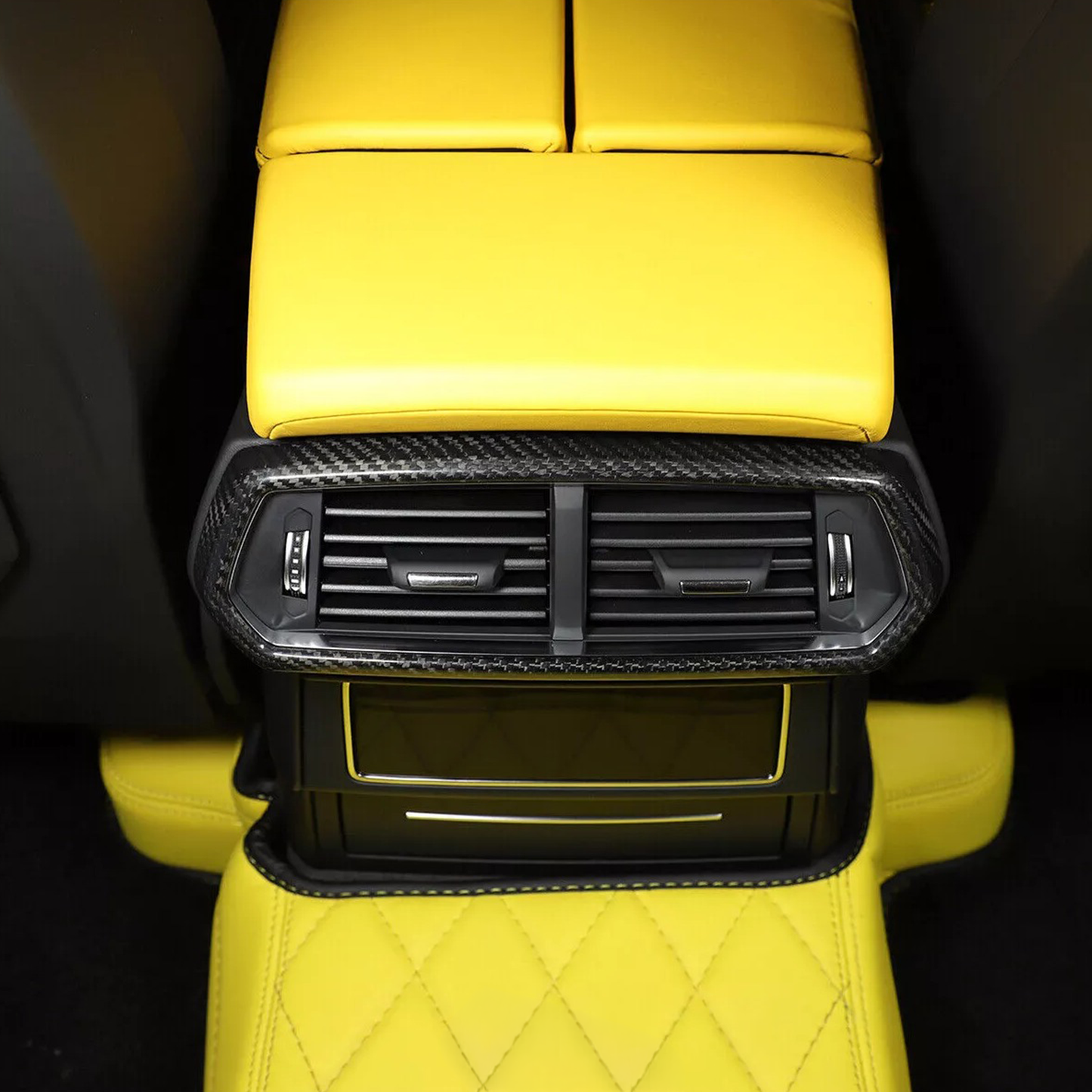 Dry Carbon Fiber Rear Air Vent Outlet Frame Cover for Lamborghini Urus Description