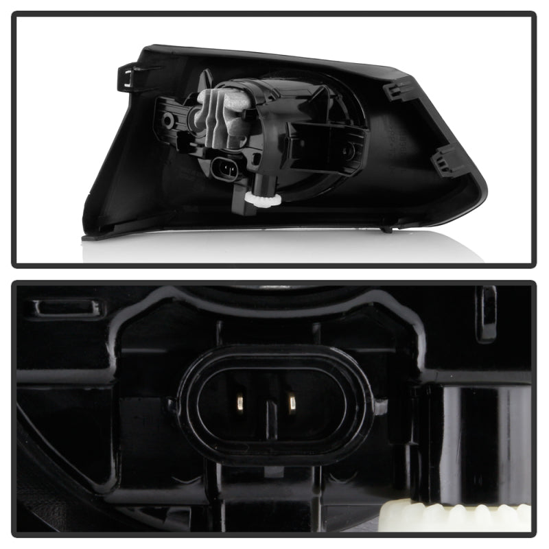 Spyder Nissan Altima 19-20 OEM Full LED Fog Lights w/ Universal Switch Clear FL-NA19-LED-C 5087065