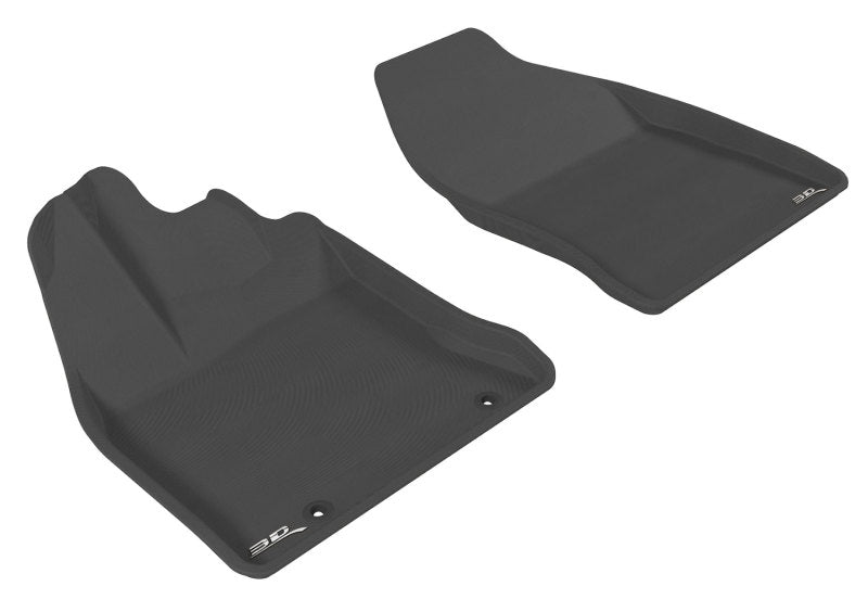 3D MAXpider 2011-2017 Lexus CT Hybrid Kagu 1st Row Floormat - Black L1LX02211509