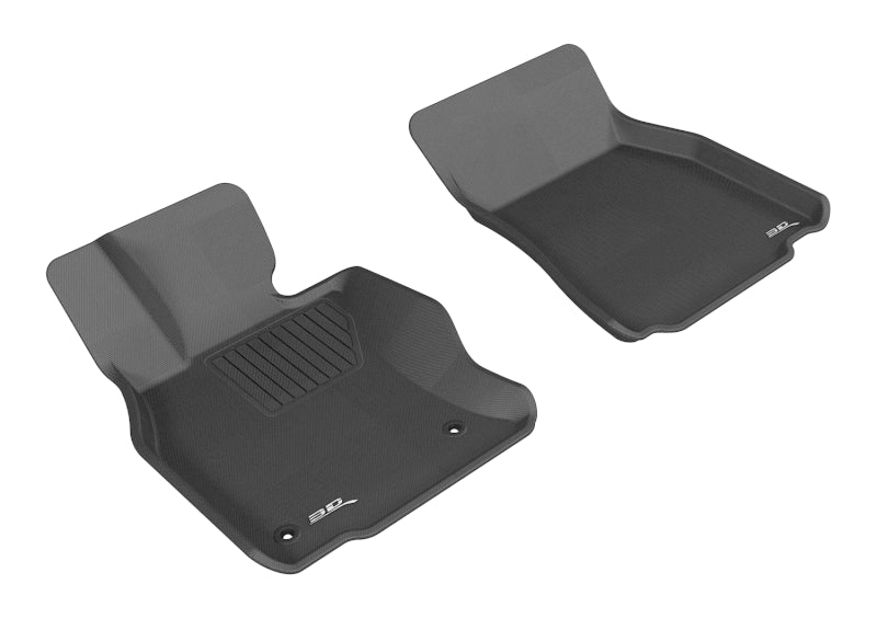 3D MAXpider 2008-2011 Lexus LS600HL Kagu 1st Row Floormat - Black L1LX04211509