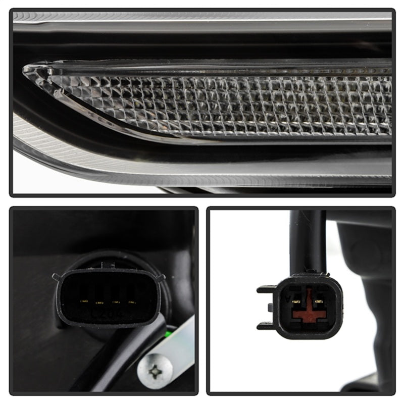 FR SPORT SPYDER Signature 20-21 Ford F150 (Halogen Model) Proj. Headlights - Black...