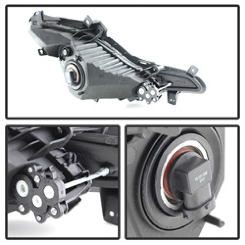Spyder Hyundai Elantra 2014+ OEM Style Fog Lights W/Switch Clear FL-HYE2014-C 5080462