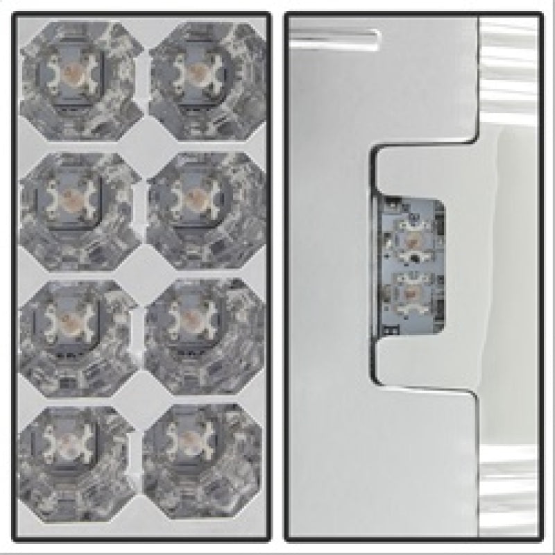 FR SPORT Spyder Ford F150 side 97-03/F250/350/450 Super Duty 99-07 LED Tail Lights Chrm...