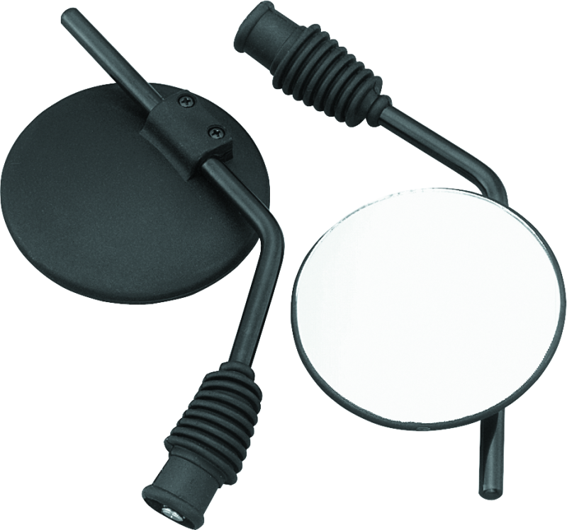BikeMaster Universal Enduro Mirror Yamaha 10mm - Each - Black 601118