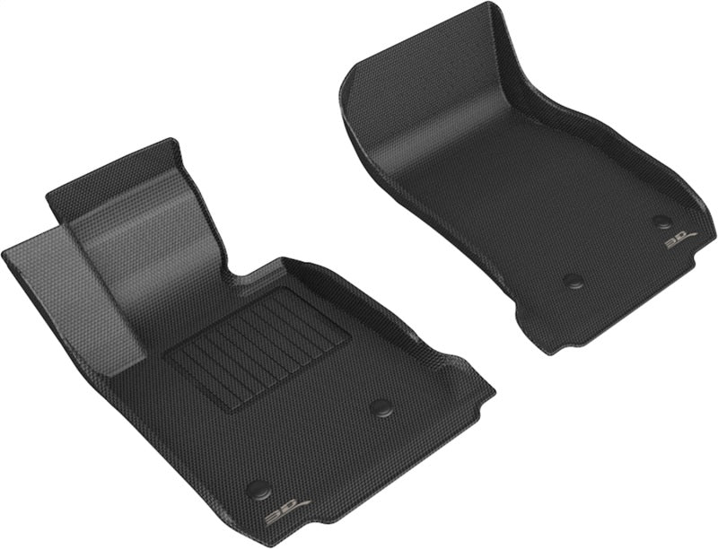 3D MAXpider 12-19 BMW 1 Series Kagu Floor Mat- Black R1 L1BM03611509