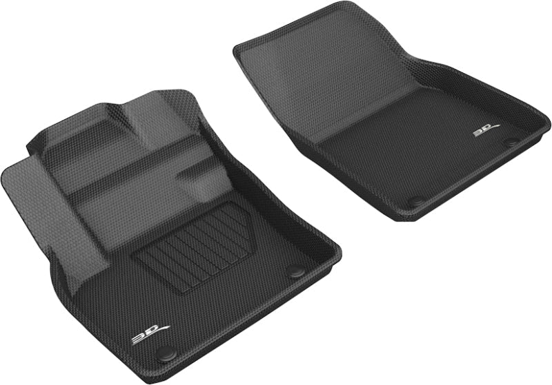 3D MAXpider 2019-2020 Volvo XC40 Kagu 1st Row Floormat - Black L1VV03011509