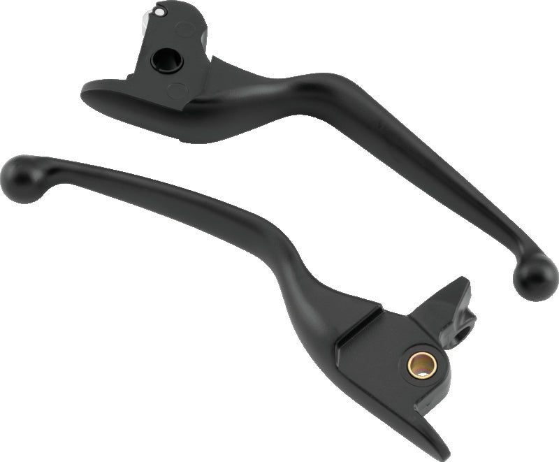 Bikers Choice 14-16 FLH FLT Black Hydraulic Clutch & Brake Lever Set 480629