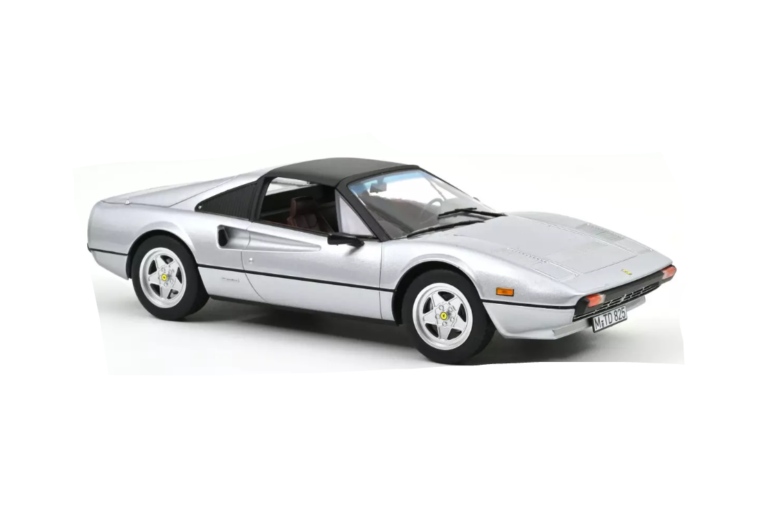 Norev 1982 Ferrari 308 GTS Silver Metallic 1:18