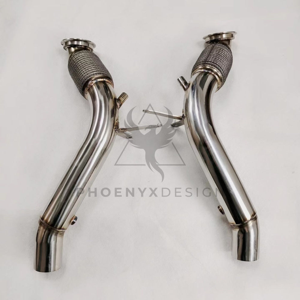 Ferrari 488 GTB/Pista/Spider | Phoenyx Design Downpipes