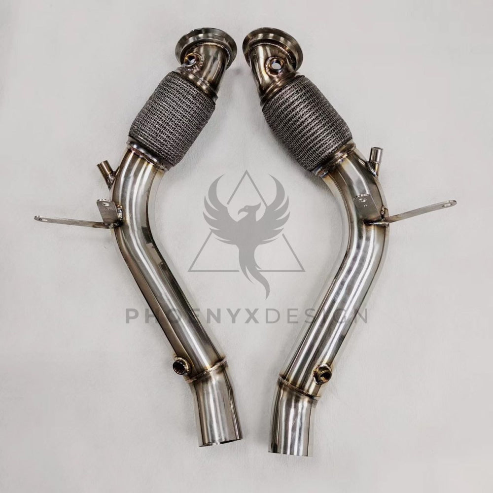 Ferrari 488 GTB/Pista/Spider | Phoenyx Design Downpipes