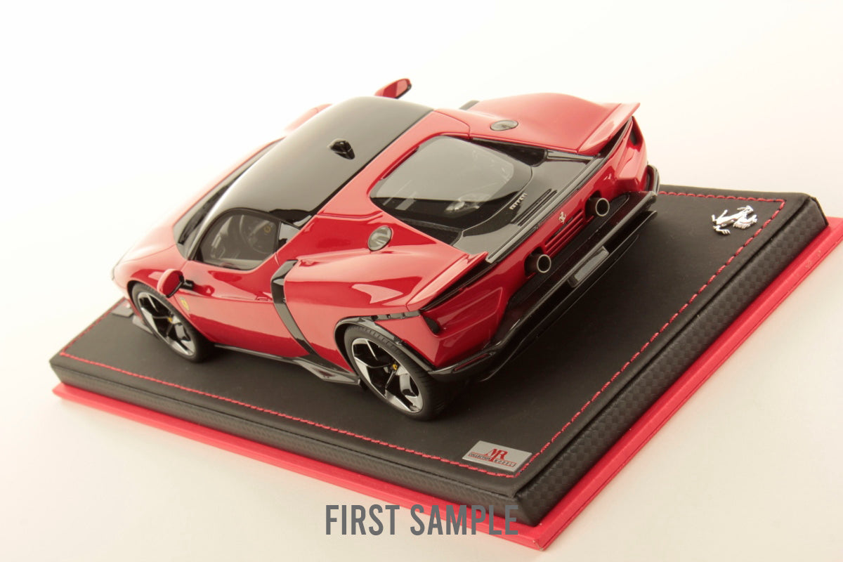 MR-Models 2025 Ferrari 849 Testarossa Rosso Fiammante (Flaming Red) 1:18
