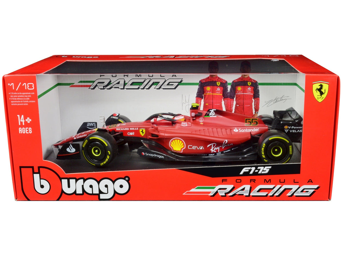 Rapid Vehicles Ferrari F1-75 #55 Carlos Sainz "Ferrari Racing" Formula One F1 (2022) "Formula...